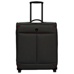 Qubed Zerolite 2-Wheel 55cm Cabin Suitcase, Grey